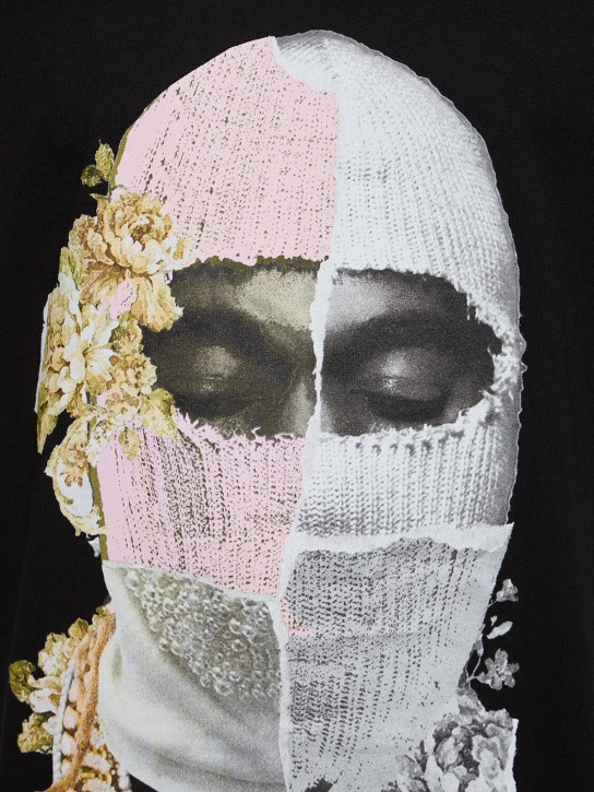 Ih Nom Uh Nit: T-shirt w/ Newspaper mask - men_3 | Luisa Via Roma