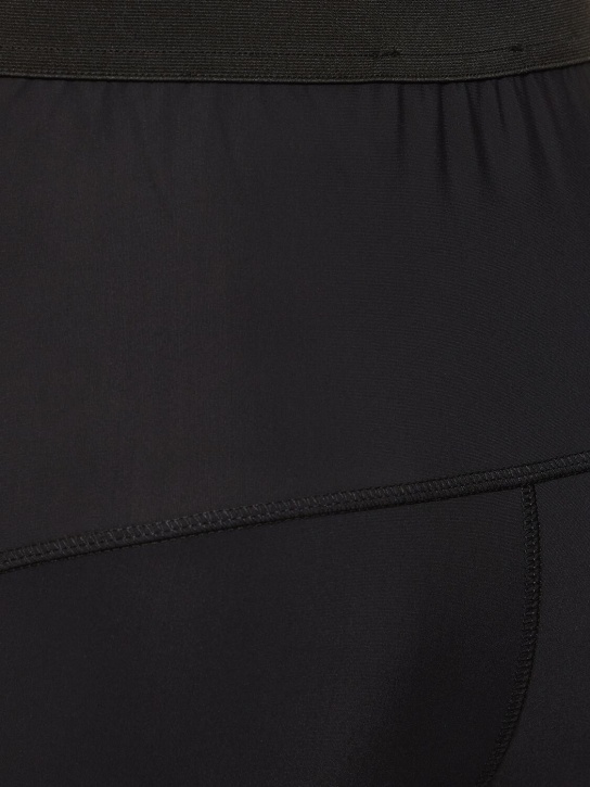 Wardrobe.nyc: Bonded high waist leggings - Black - women_1 | Luisa Via Roma