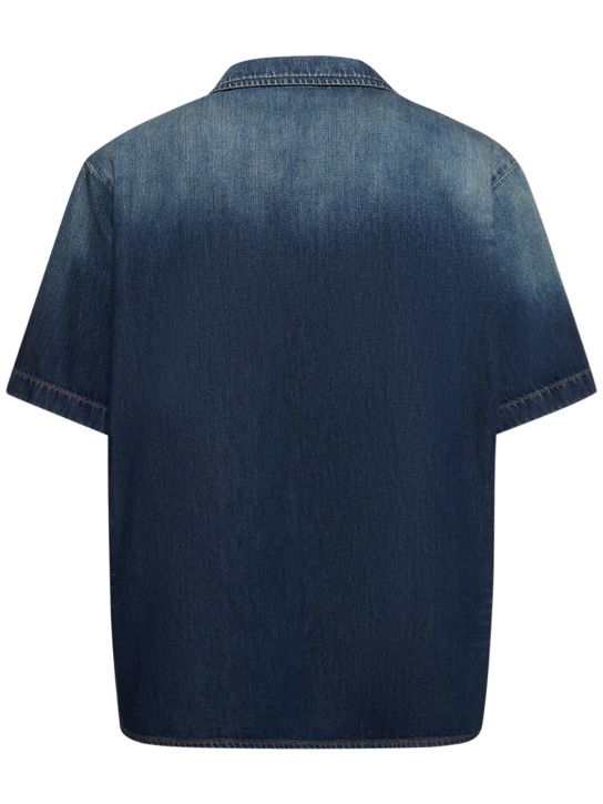 Valentino: Camicia in denim - men_4 | Luisa Via Roma