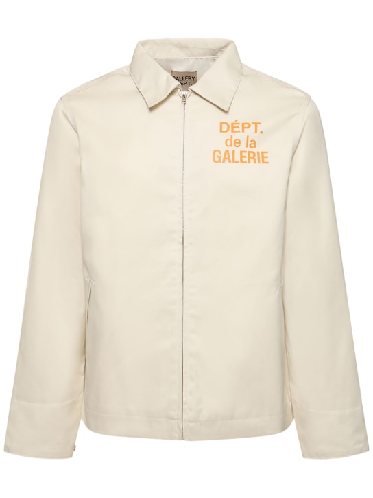 Gallery Dept.: Montecito French logo jacket - Bej - men_0 | Luisa Via Roma