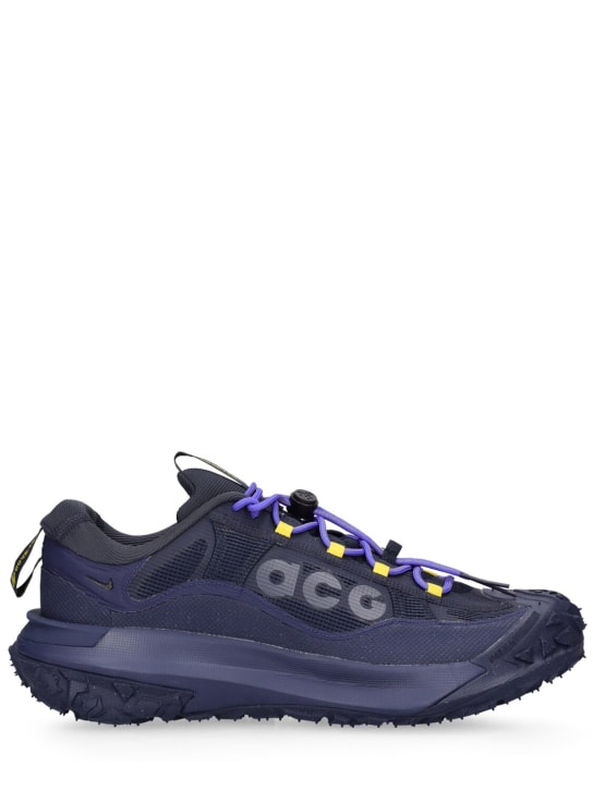Nike: ACG Mountain Fly 2 Low GORE-TEX sneakers - Obsidian/Navy - men_0 | Luisa Via Roma