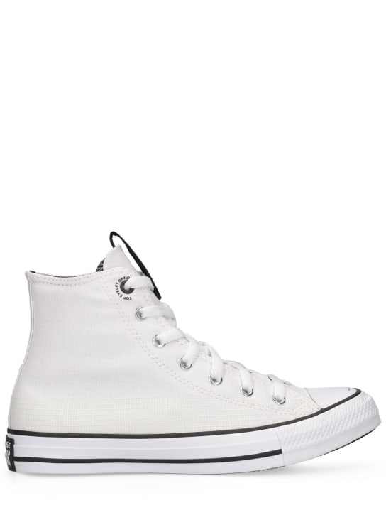 Converse: Sneakers Chuck Taylor de lona - Blanco - kids-boys_1 | Luisa Via Roma