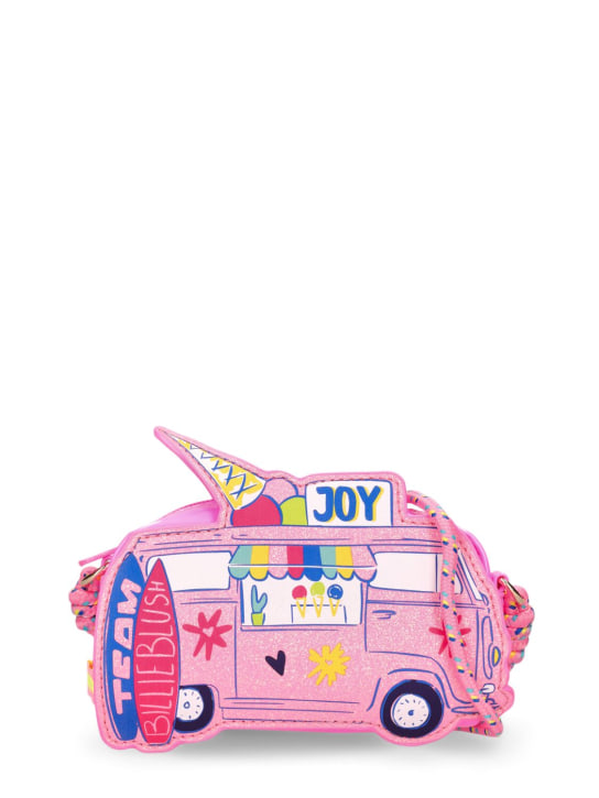 Billieblush: Sac à main enduit Ice Cream Truck - Rose - kids-girls_0 | Luisa Via Roma
