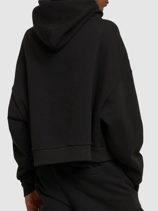 Entire Studios: Heavy Hood washed cotton hoodie - men_2 | Luisa Via Roma