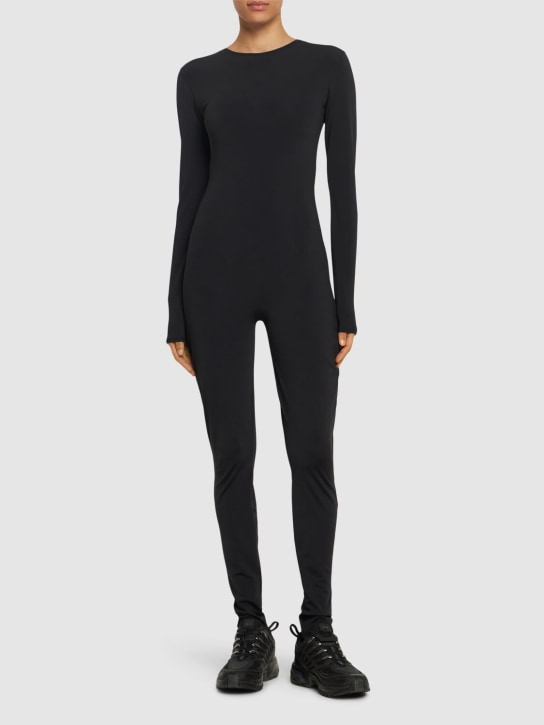 Entire Studios: Nylon long sleeve jumpsuit - women_1 | Luisa Via Roma