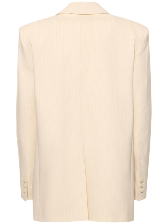 The Andamane: Guia oversized pinstriped blazer - Multicolor - women_4 | Luisa Via Roma