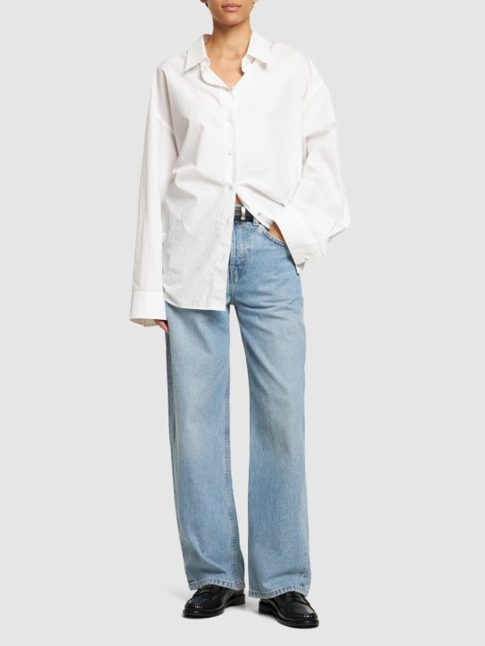 Interior: Jeans The Remy in denim di cotone - Blu - women_1 | Luisa Via Roma