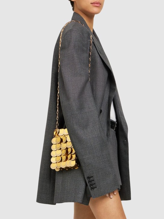 Rabanne: Sac A Main shoulder bag - Gold - women_1 | Luisa Via Roma
