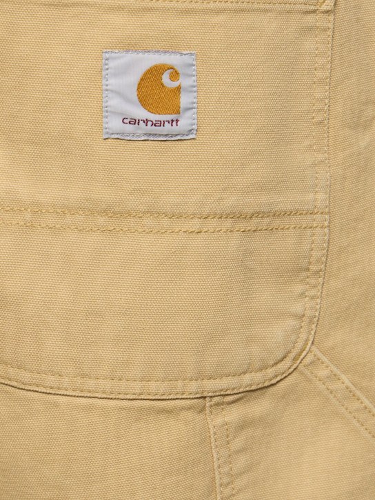 Carhartt WIP: Single knee organic cotton pants - Bourbon Aged - men_1 | Luisa Via Roma