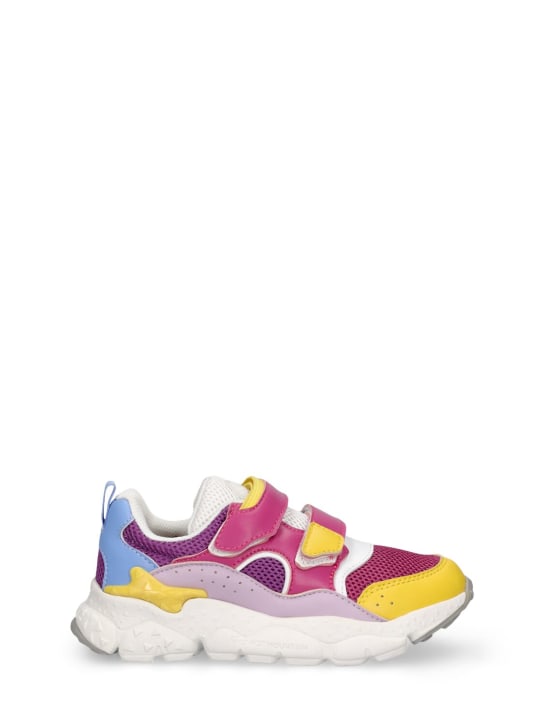Flower Mountain: Sneakers con strap - Multicolore - kids-girls_0 | Luisa Via Roma