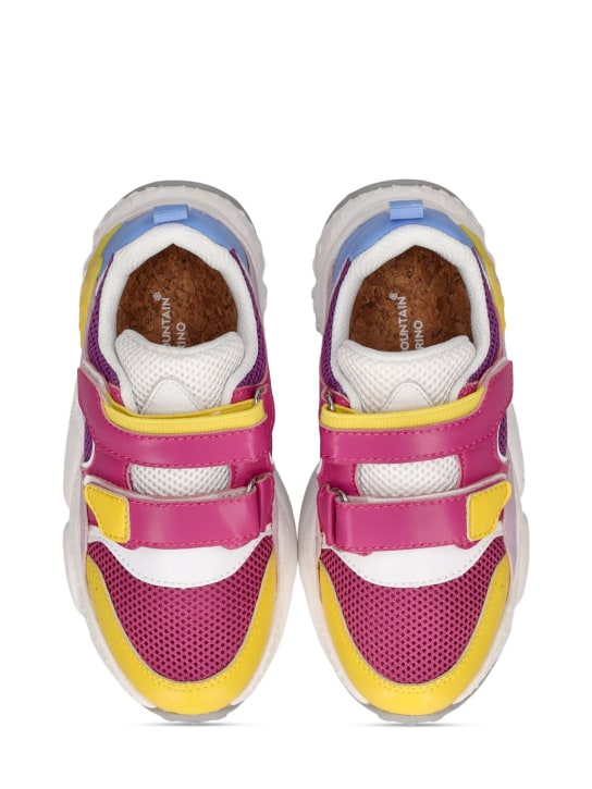 Flower Mountain: Sneakers con strap - Multicolore - kids-girls_1 | Luisa Via Roma