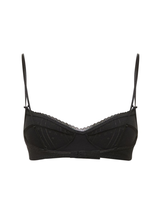 The balconette organic cotton bra - Cou Cou - Women  | Luisaviaroma