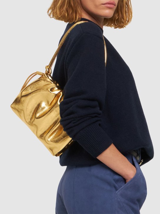 A.P.C.: Mini Sac Ninon shoulder bag - Gold - women_1 | Luisa Via Roma