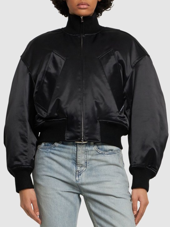 Cotton blend bomber jacket - Alexander Wang - Women  | Luisaviaroma
