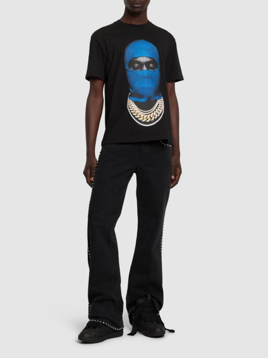 Ih Nom Uh Nit: T-Shirt „Mask20 blue“ - Schwarz - men_1 | Luisa Via Roma