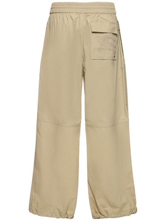 Burberry: Stretch cargo pants - Hunter - men_4 | Luisa Via Roma