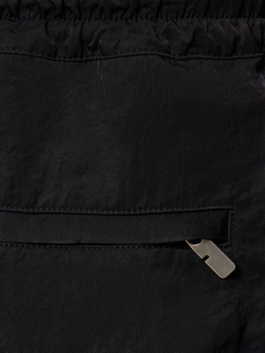 Burberry: Nylon tailored pants - Black - men_3 | Luisa Via Roma