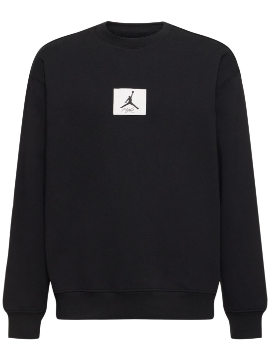 Nike: Sweatshirt „Jordan Essentials“ - Schwarz - men_0 | Luisa Via Roma