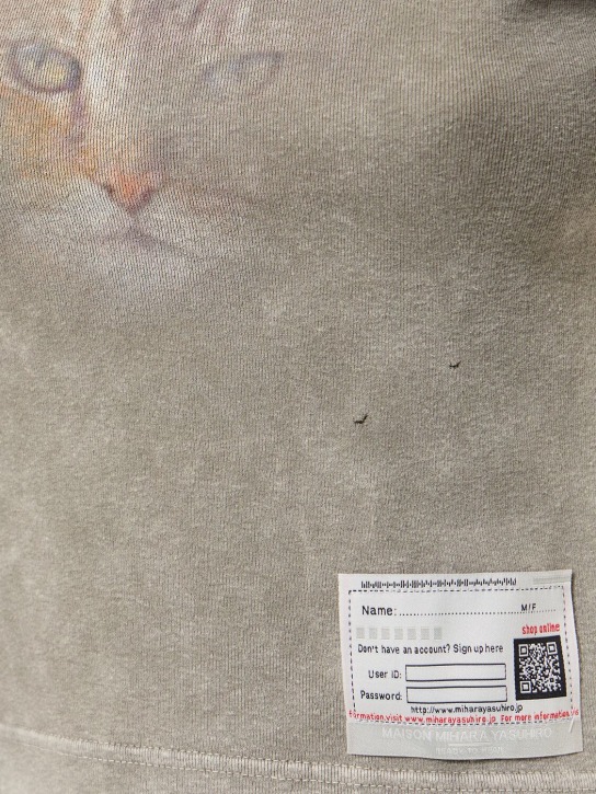 Mihara Yasuhiro: T-shirt mini sbiadita - women_3 | Luisa Via Roma