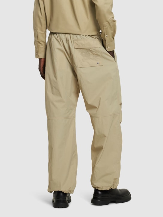 Burberry: Stretch cargo pants - Hunter - men_2 | Luisa Via Roma