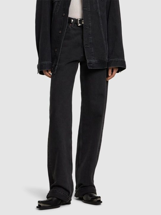 70mm leather ankle boots - Acne Studios - Women  | Luisaviaroma