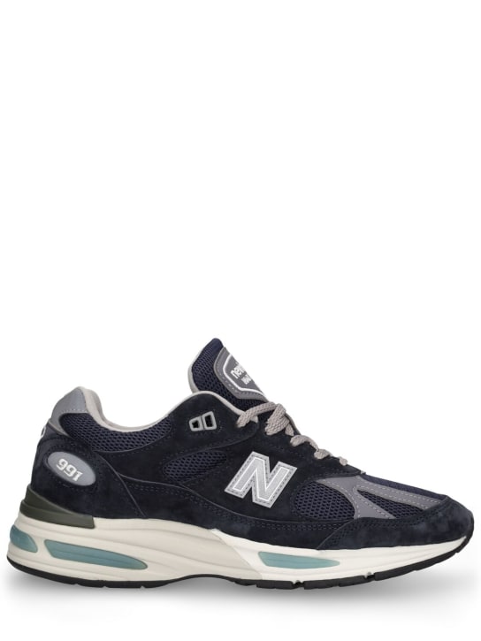 New Balance: Sneakers 991 V2 - Navy - women_0 | Luisa Via Roma