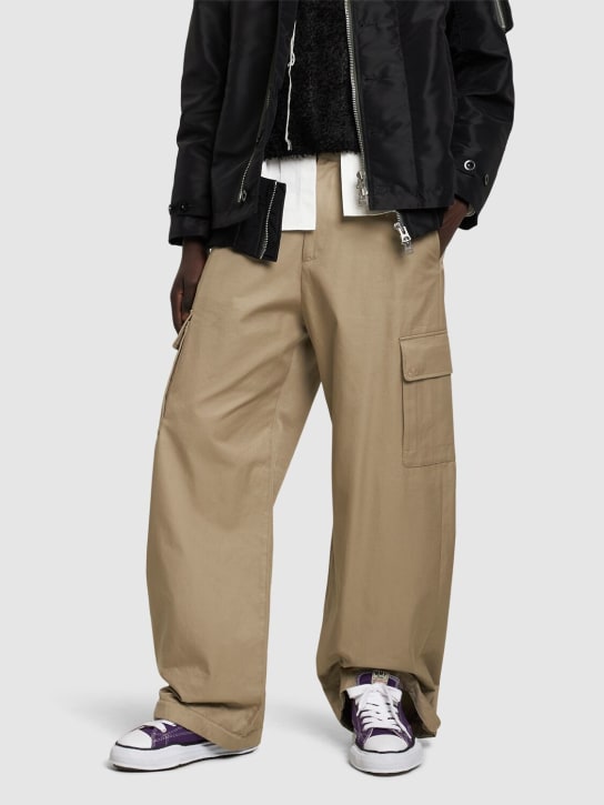 Mihara Yasuhiro: Peterson canvas low top sneakers - men_1 | Luisa Via Roma