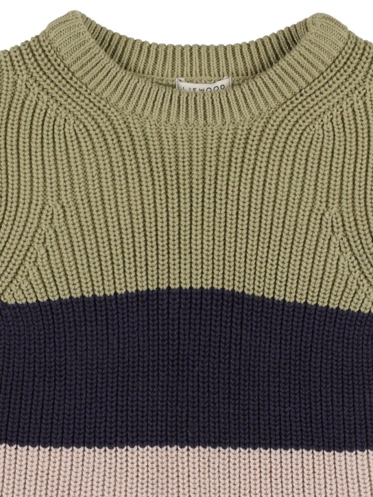 Liewood: Suéter de punto de algodón - Multicolor - kids-girls_1 | Luisa Via Roma