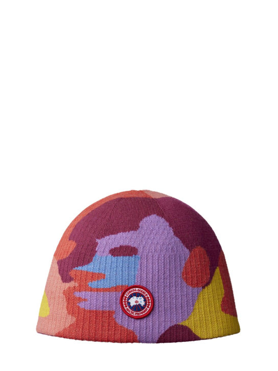 Canada Goose: KidSuper提花便帽 - 紫色 - men_0 | Luisa Via Roma