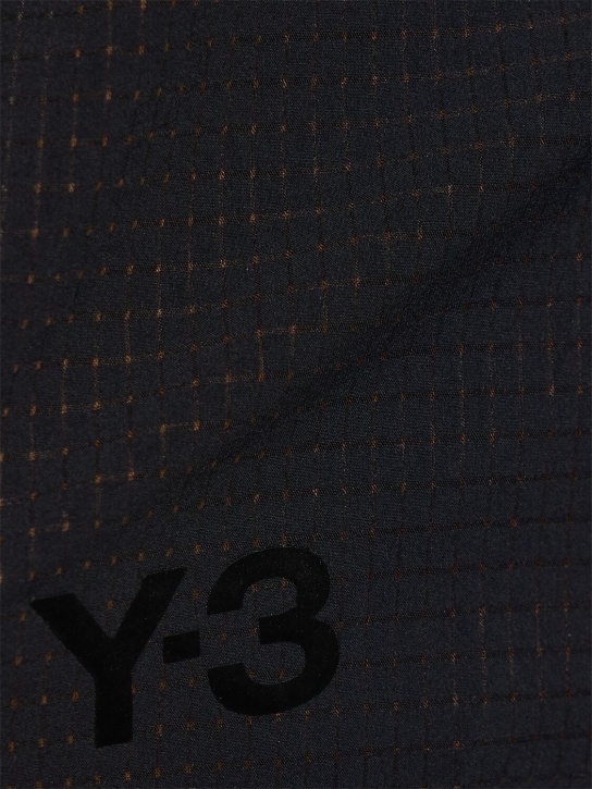 Y-3: Jupe-short de course à pied - women_3 | Luisa Via Roma
