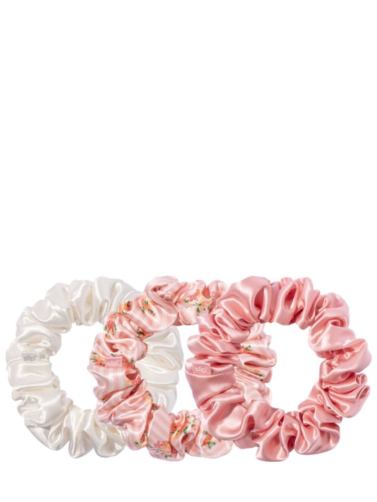 Slip: Set of 3 Large scrunchies - Petal - beauty-women_0 | Luisa Via Roma