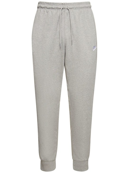 Nike: Pantalon de jogging en maille Club - Dk Grey Heather - men_0 | Luisa Via Roma