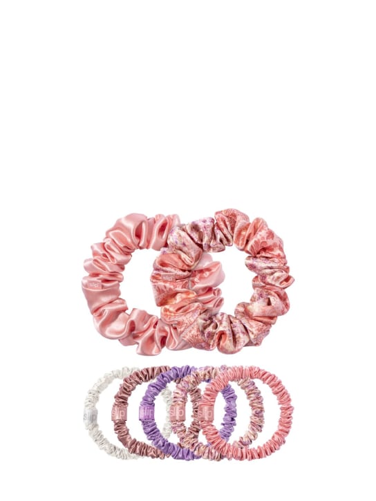 Slip: Set of 7 assorted scrunchies - Boteh - beauty-women_0 | Luisa Via Roma