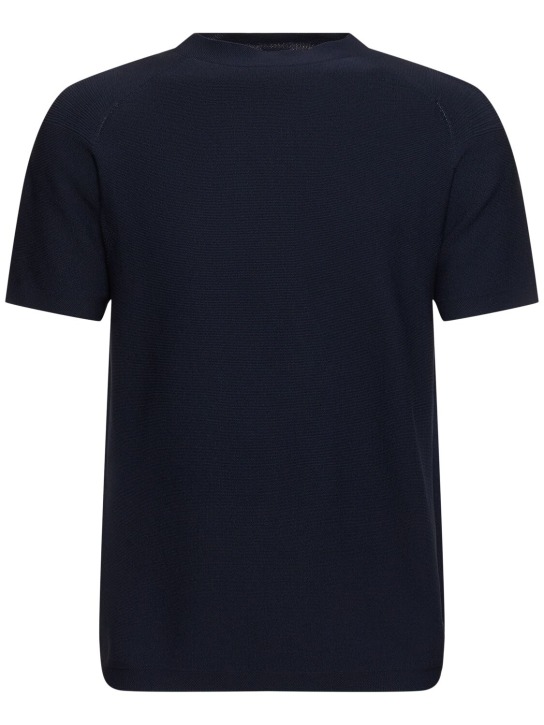 Alphatauri: Fosos t-shirt - Navy - men_0 | Luisa Via Roma