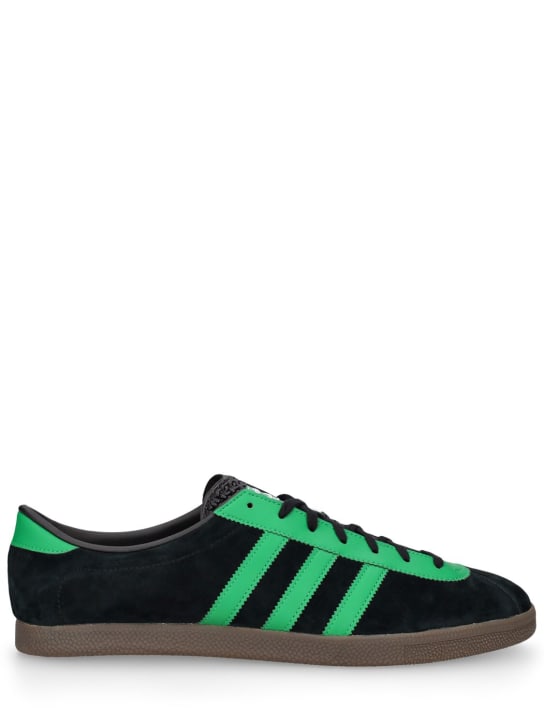 adidas Originals: London sneakers - Black/Green - men_0 | Luisa Via Roma