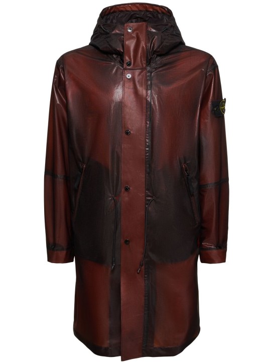 Metallic run-proof fishtail parka - Stone Island - Men | Luisaviaroma