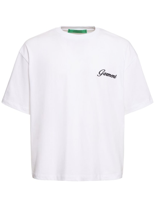 Garment Workshop: If You Know You Know embroidered t-shirt - White - men_1 | Luisa Via Roma