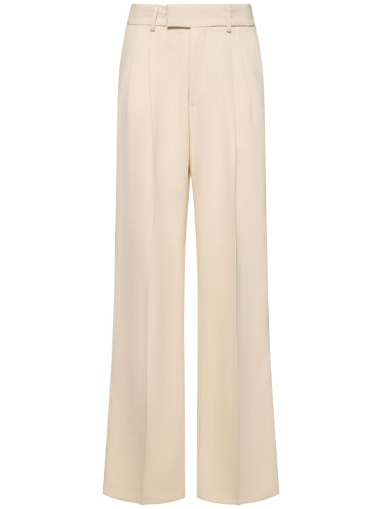 Amiri: Baggy viscose formal pants - men_0 | Luisa Via Roma