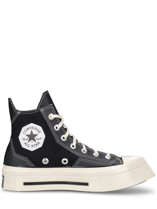Converse: Sneakers „Chuck 70 De Luxe Squared“ - Black/Egret - women_0 | Luisa Via Roma