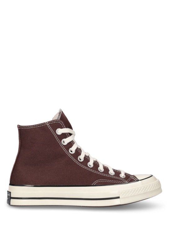 Converse: Sneakers altas Chuck 70 - Dark Root/Egret - men_0 | Luisa Via Roma