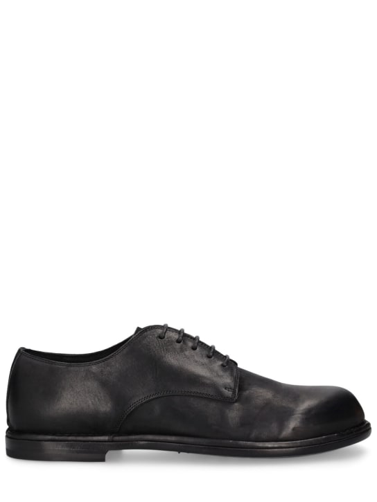 Mattia Capezzani: Bandolero lace-up shoes - Black - men_0 | Luisa Via Roma