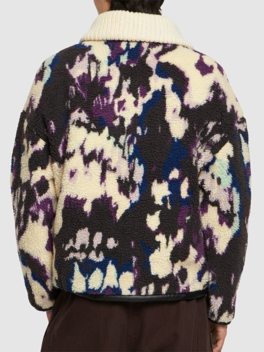 Marant: Marlo half zip tech fleece jacket - men_2 | Luisa Via Roma