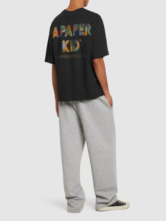 A Paper Kid: A Paper Kid unisex t-shirt - Black - men_1 | Luisa Via Roma