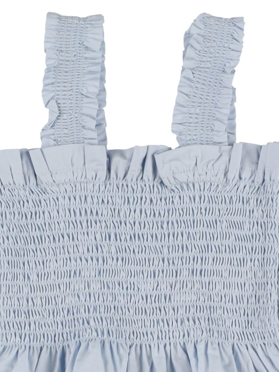 Molo: Organic cotton top - Açık Mavi - kids-girls_1 | Luisa Via Roma