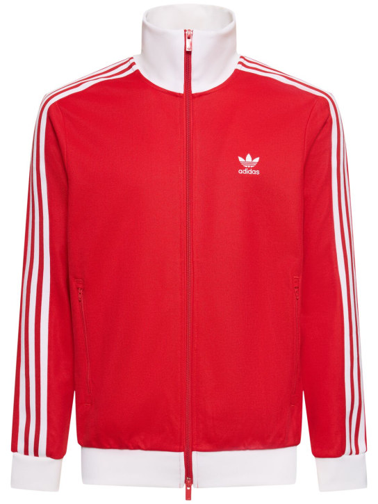adidas Originals: Beckenbauer cotton blend track top - men_0 | Luisa Via Roma