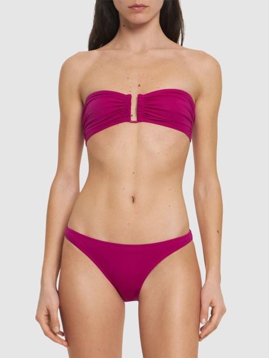 Eres: Show bandeau bikini top - Pink - women_1 | Luisa Via Roma