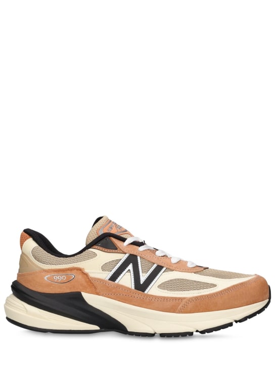 New Balance: 990 Made in USA运动鞋 - 橙色 - men_0 | Luisa Via Roma