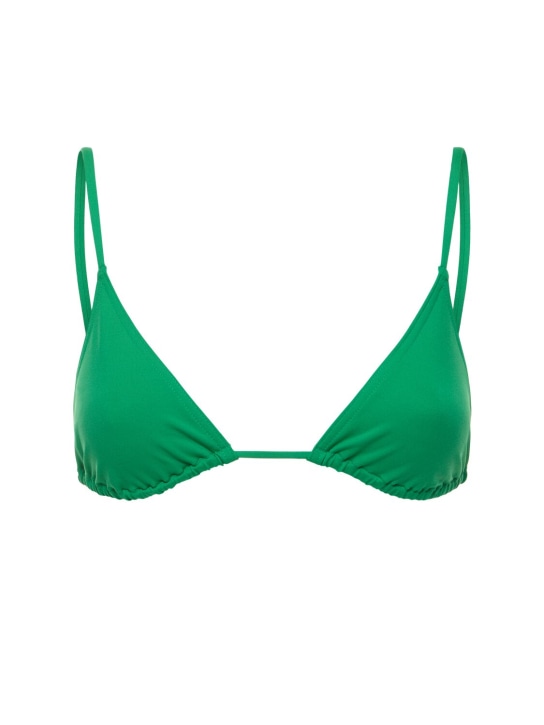 Eres: Top bikini a triangolo Mouna - Verde - women_0 | Luisa Via Roma