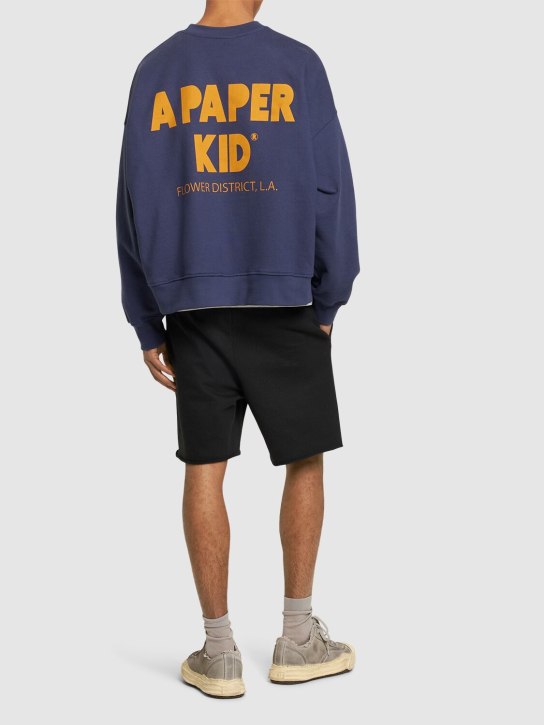 A Paper Kid: Unisex sweatshirt - Mavi - men_1 | Luisa Via Roma