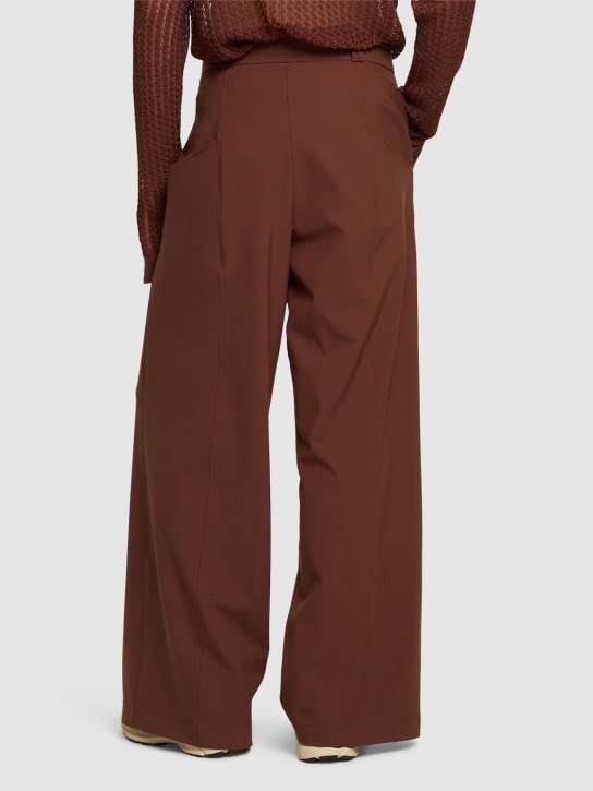 Bonsai: Oversize wool blend pants - men_2 | Luisa Via Roma